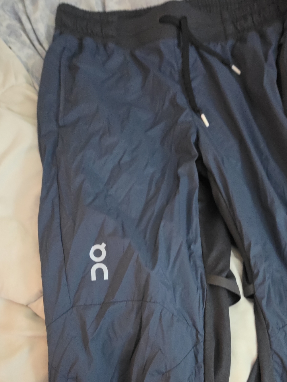 On Running Men's Navy Athletic Running Shorts with Drawstring